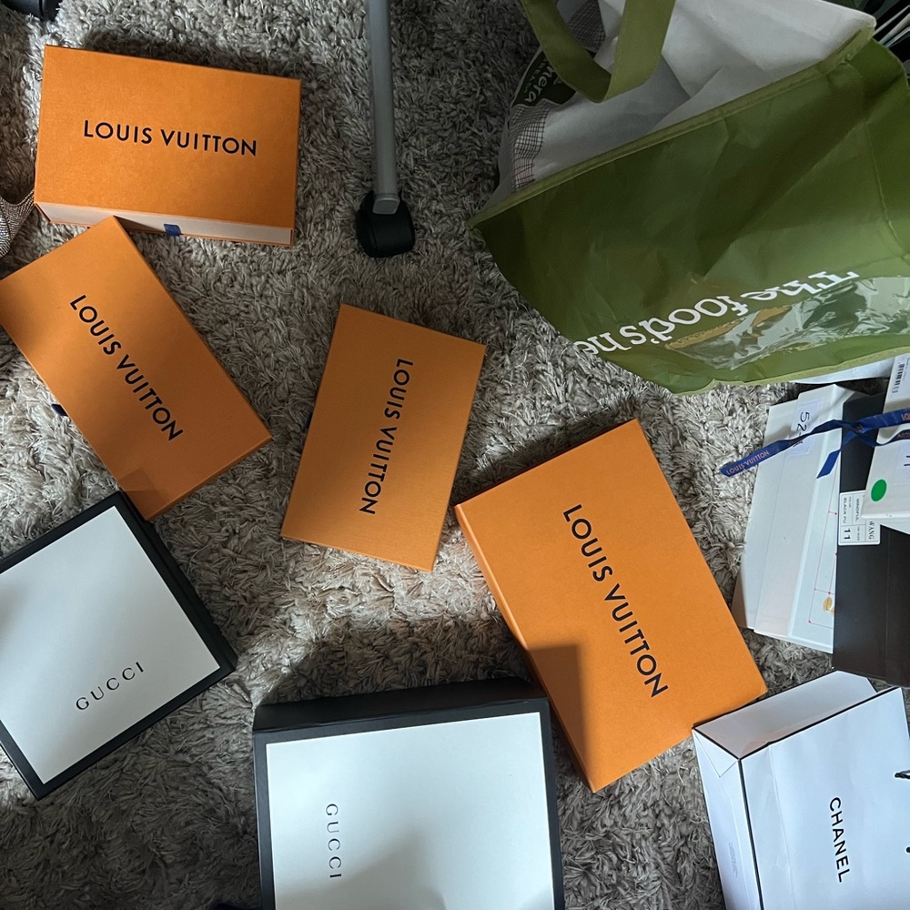 Authentic Designer Boxes & Bags